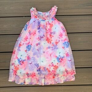 Girl’s Sleeveless Flower Dress 🌸